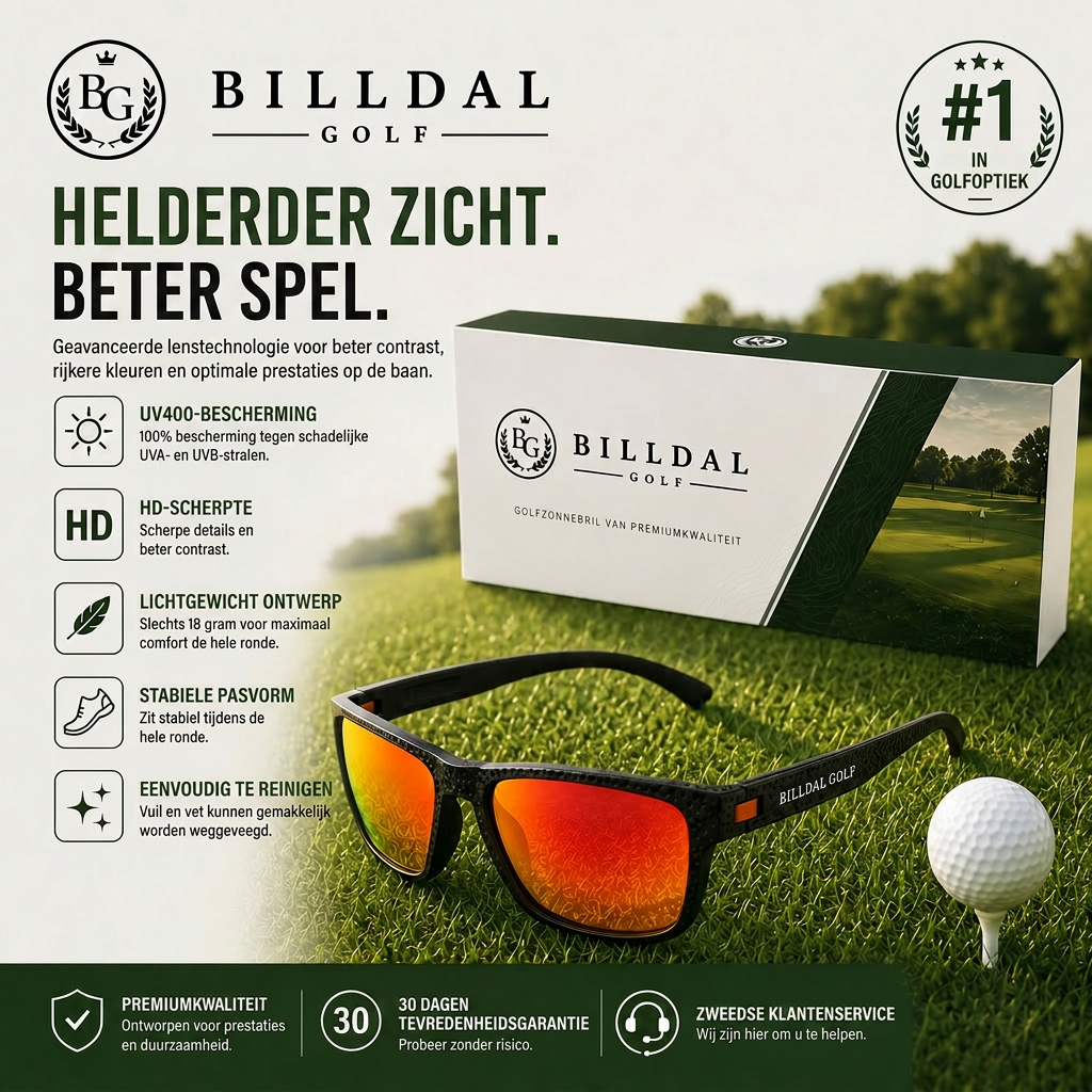 Billdal Golf™ — Vind uw golfbal sneller